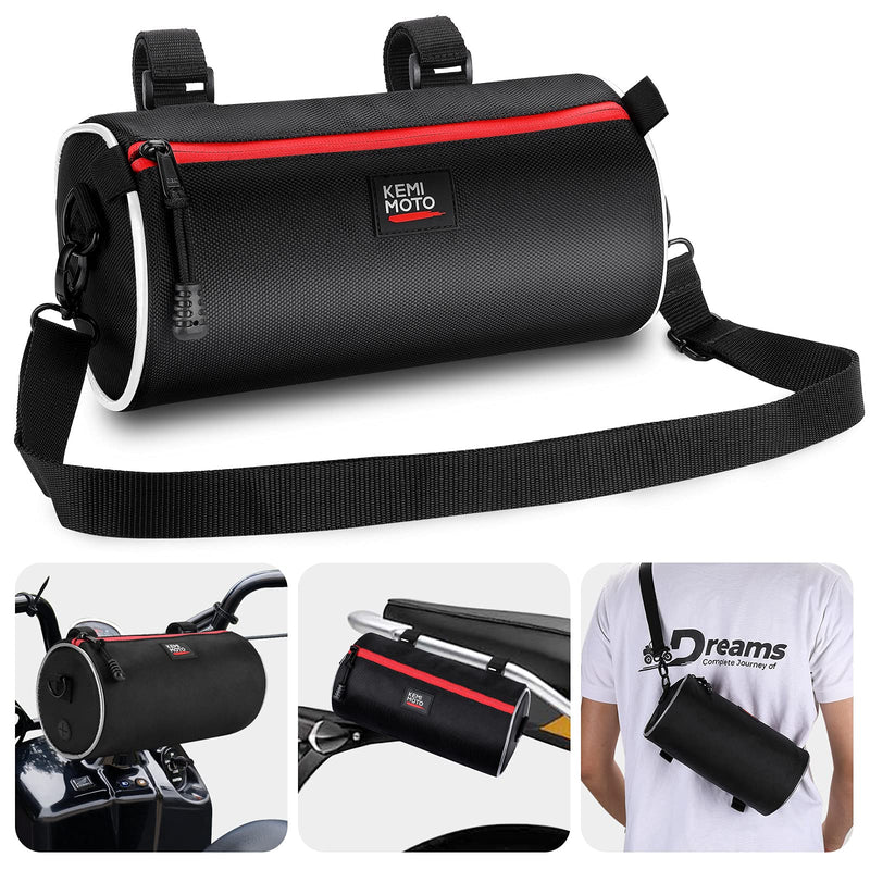 Load image into Gallery viewer, Motorcycle Handlebar Bag 3.5L for Ruckus, Mini Bike, Scooter, UTV, Adventure Touring
