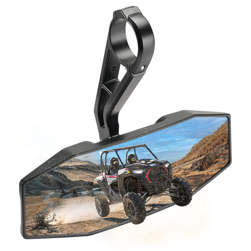 Load image into Gallery viewer, Rear View Center Mirror for 1.75” Roll Bar for Polaris RZR
