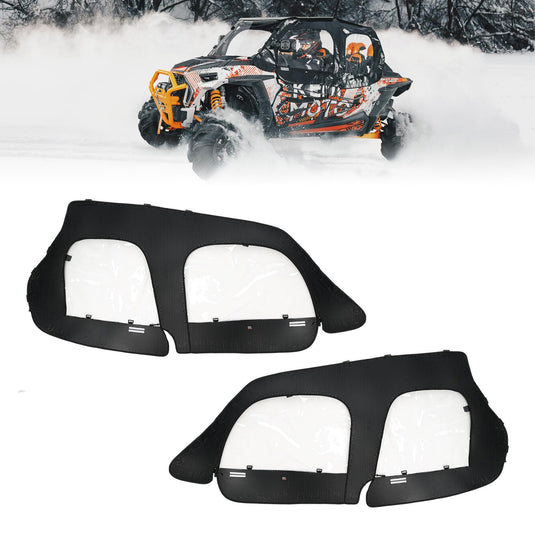 Soft Upper Door Cab Enclosure Set for Polaris RZR XP 4 1000 2014-2023