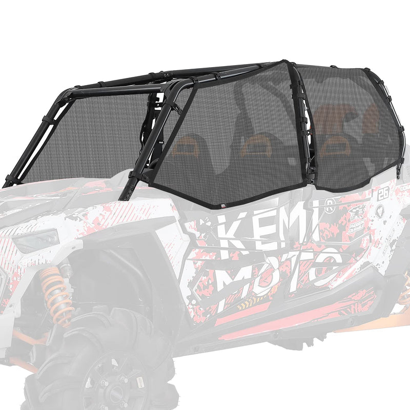 Load image into Gallery viewer, PVC Mesh Window Nets Door Nets for Polaris RZR XP 1000 4 Door 2014-2023
