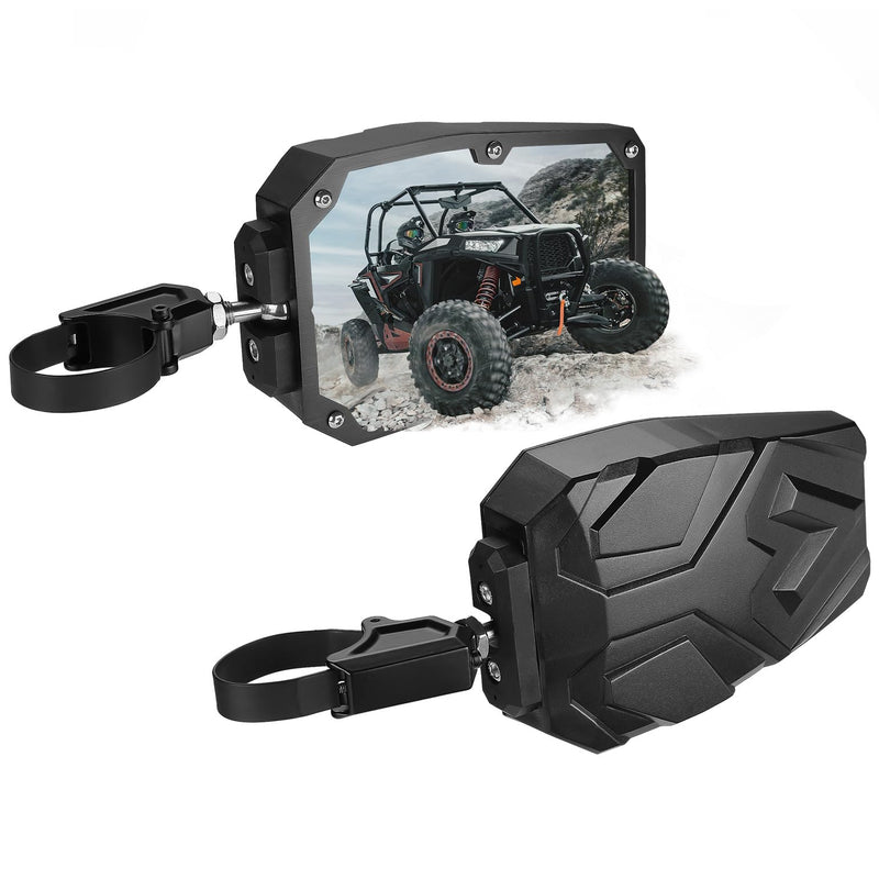 Load image into Gallery viewer, UTV Universal 1.5-1.875 In Side Mirrors for Polaris/Can-Am/Kawasaki
