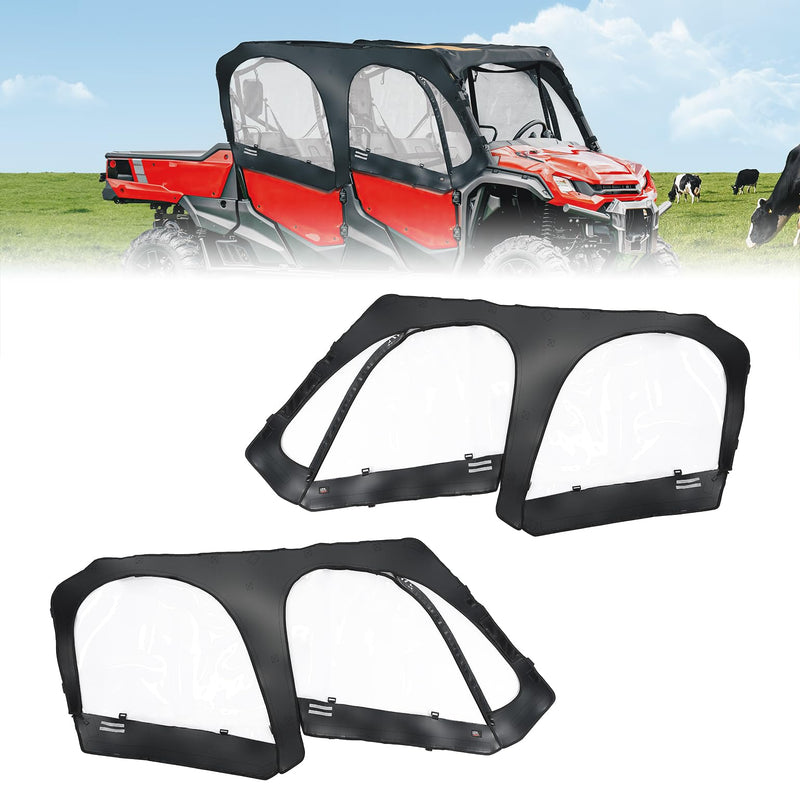 Load image into Gallery viewer, Soft Upper Door Cab Enclosure Set for Honda Pioneer 1000-6

