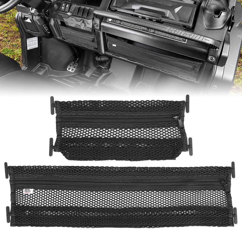 Load image into Gallery viewer, 2PCS Dash Storage Nets for Can-Am Defender / MAX
