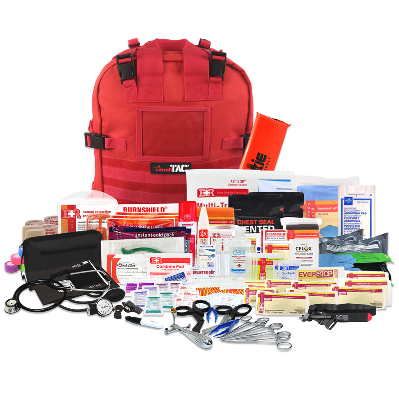 Load image into Gallery viewer, Deluxe Tactical Medical Kit with CAT Tourniquet &amp; Bleeding Control
