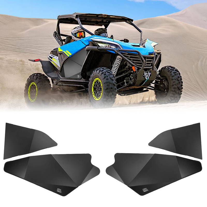 Load image into Gallery viewer, Aluminum Lower Doors Inserts for CFMOTO ZForce 950
