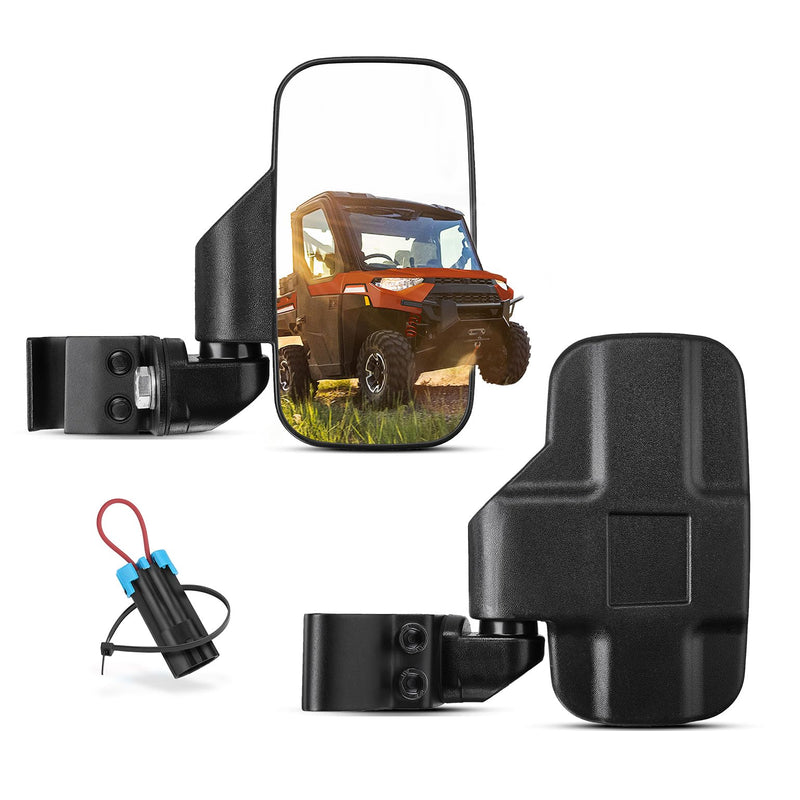 Load image into Gallery viewer, Adjustable Side Mirrors with Bypass for Ranger/ General/ Defender/ Maverick Trail

