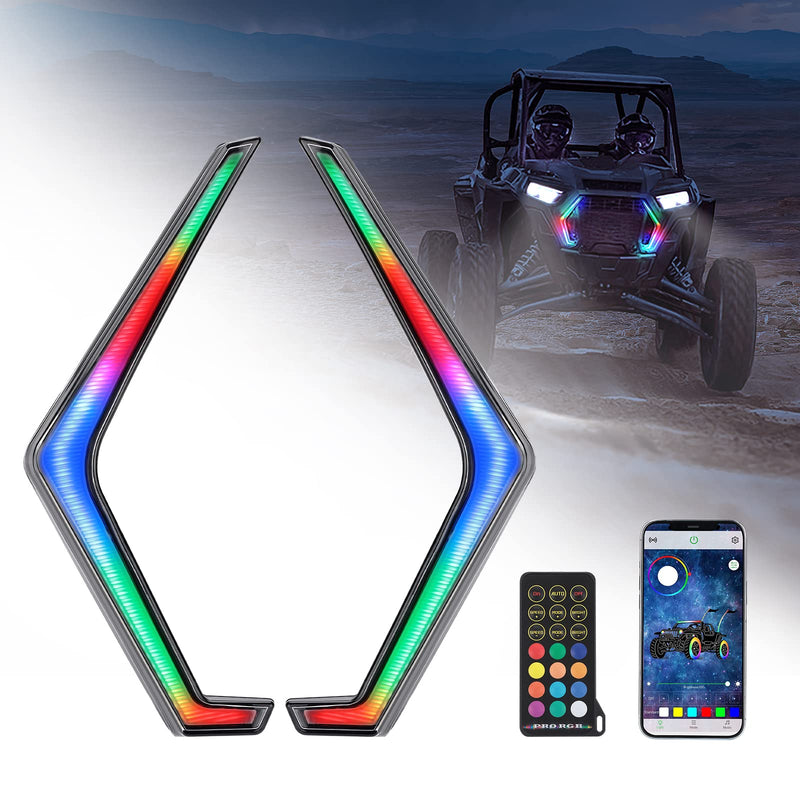 Load image into Gallery viewer, RGB Turn Signal Lights Fit Polaris RZR XP 1000 Turbo (2019-2023)
