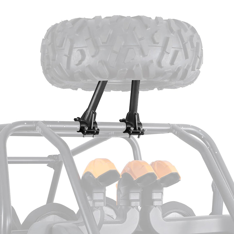 Load image into Gallery viewer, UTV Spare Tire Carrier for 1.5''-2'' Roll Cage for Polaros RZR, Kawasaki Mule
