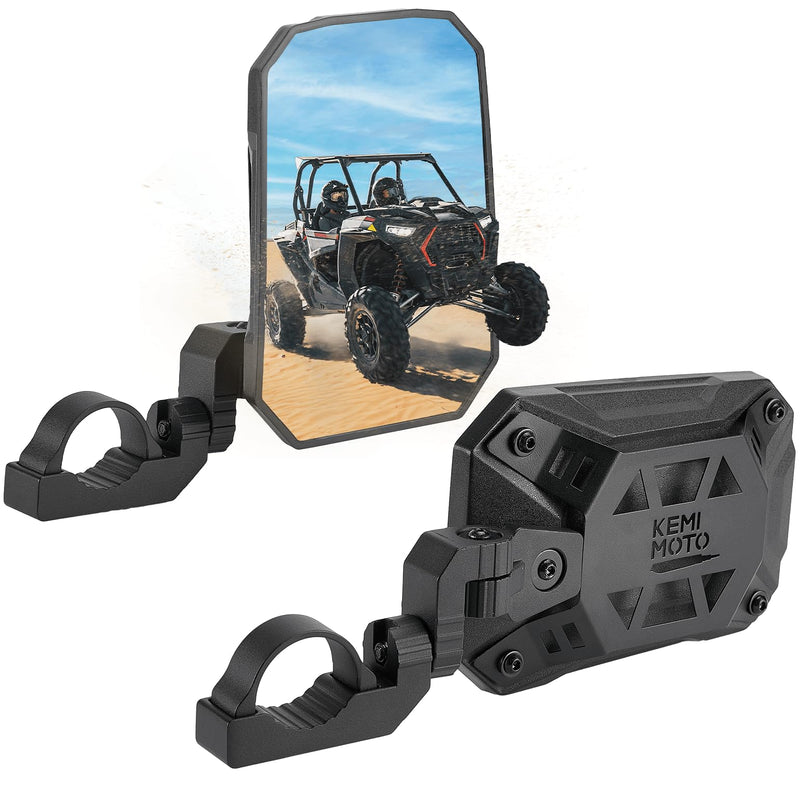 Load image into Gallery viewer, UTV Side Mirrors, Tool-free Multi-Adjustment for Can Am Maverick X3/ RZR w/ 1.65-2" Roll bar
