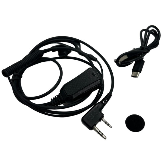 Ruyage AI Noise Reduction Headset Cable for Analog Two Way Radio