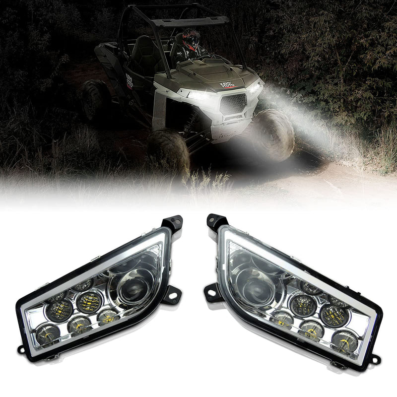 Load image into Gallery viewer, LED Headlight 30W for Polaris RZR XP 1000/Turbo/S 900 2014-2023
