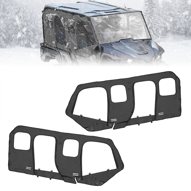 Load image into Gallery viewer, Soft Cab Enclosure Upper Doors for Yamaha Wolverine X4/SE 2018-2020
