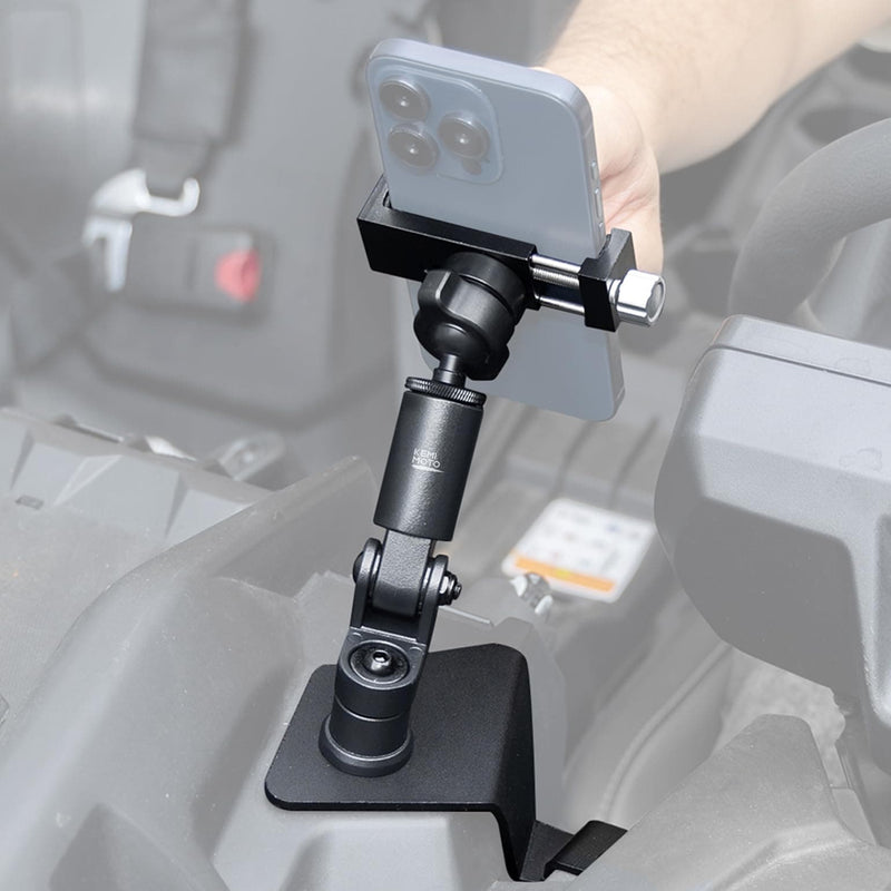 Load image into Gallery viewer, 360° Adjustable CNC Phone Mount for Can-Am Maverick X3/MAX
