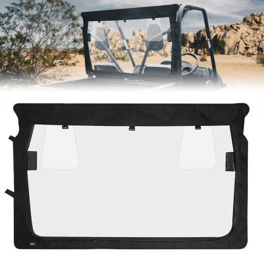 Rear Windshield with Zipper Back for Yamaha Rhino / Massimo