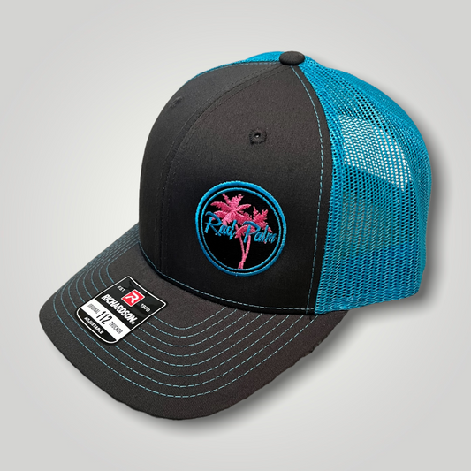 Rad Palm Logo Mesh Trucker Snap Back