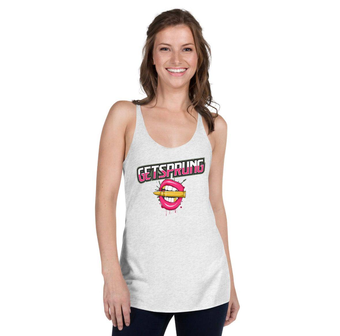 GET SPRUNG Women's Racerback TankTop 2A