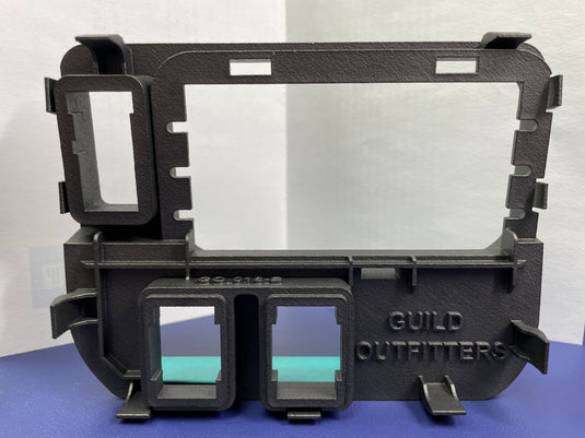 Base Panel for 1 Tall and 2 Short Switch Locations (Tacoma Access Cab)