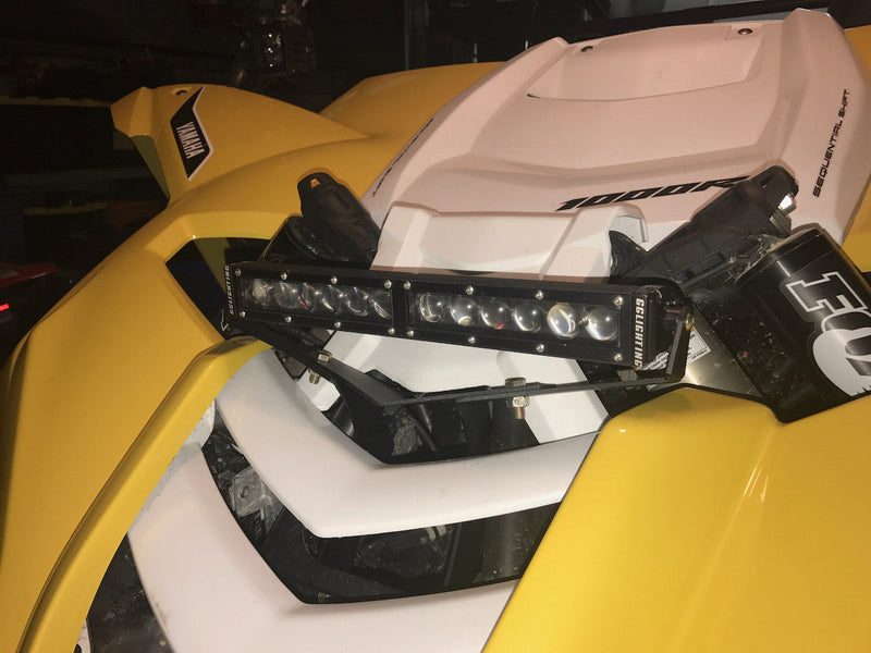 Load image into Gallery viewer, Yamaha YXZ 1000r 12&quot; Single Row LED Bar Shock Mount
