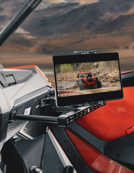 Electronic Device Mounts with Grab Bar For RZR PRO XP/R/Turbo R