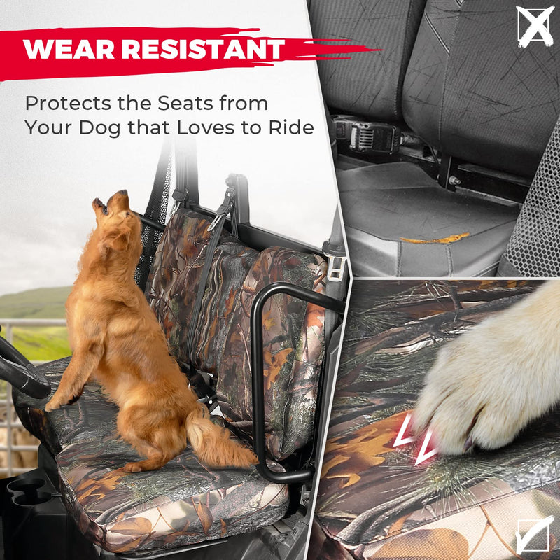 Load image into Gallery viewer, Seat Cover with Headrest Cover for Polaris Ranger Crew 1000/Crew XP 1000
