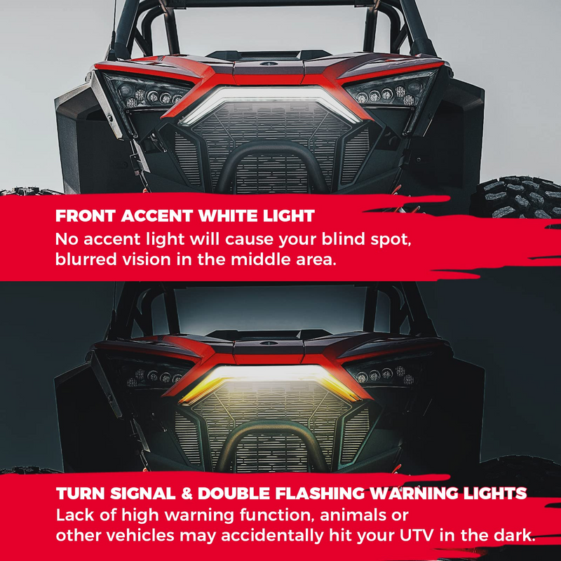 Load image into Gallery viewer, Turn Signal Light, LED Fang Light for Polaris RZR PRO XP/ 4 PRO R Turbo
