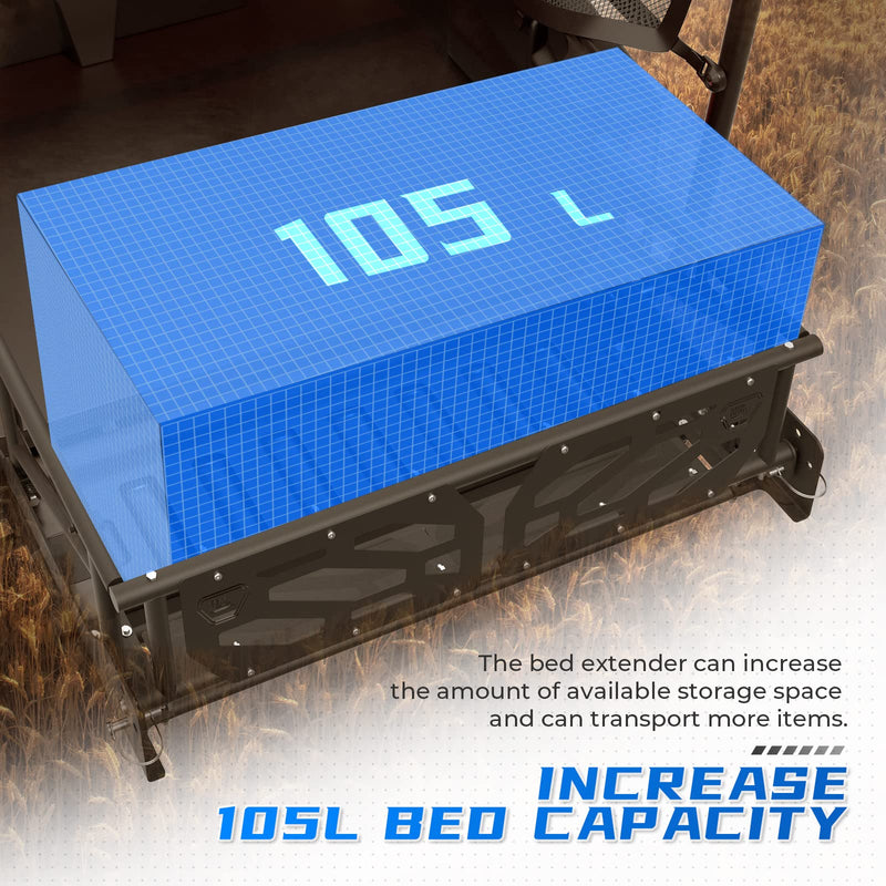 Load image into Gallery viewer, Rear Cargo Bed Extender for Pioneer 1000-5 700-4 2016-2024
