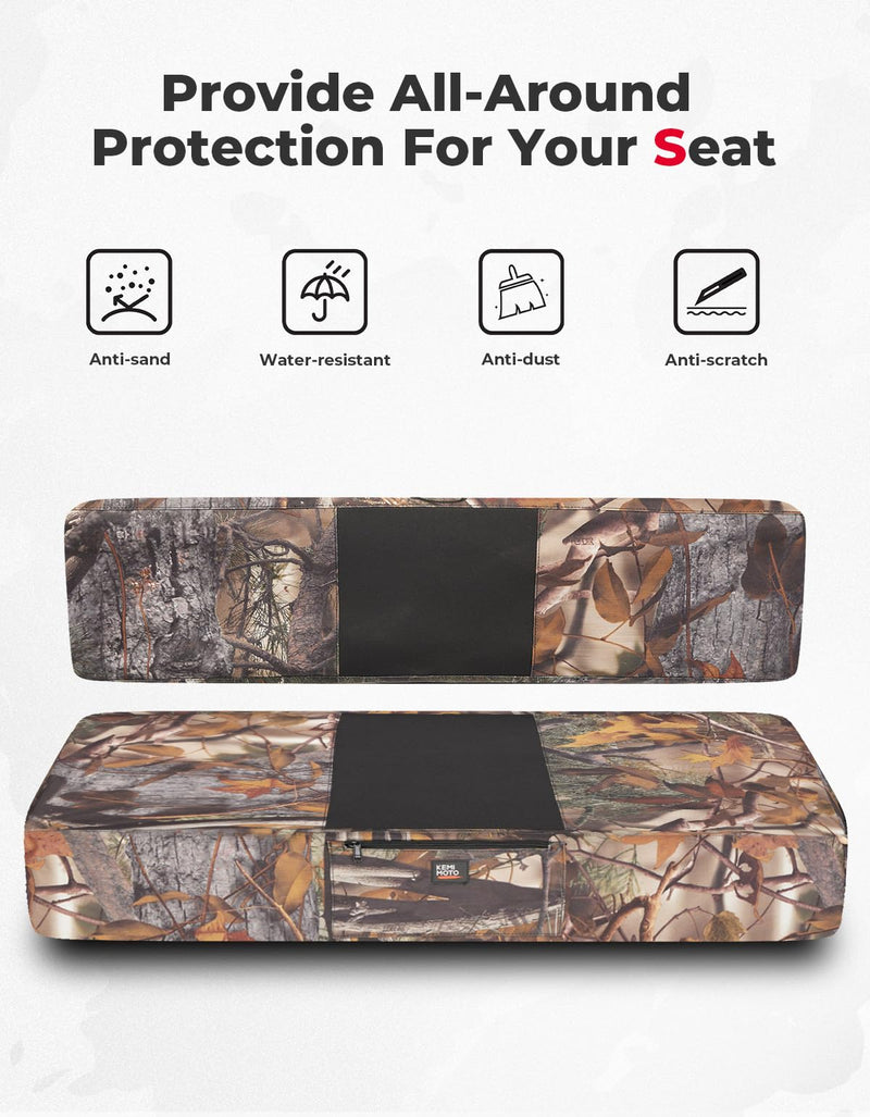 Load image into Gallery viewer, Camo Bench Seat Cover for Kawasaki Mule 610 600 600D
