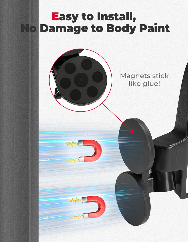 Load image into Gallery viewer, 114Lbs Magnetic Side Mirrors for Tractors, Lawn Mover, UTV, ATV (1 pair)
