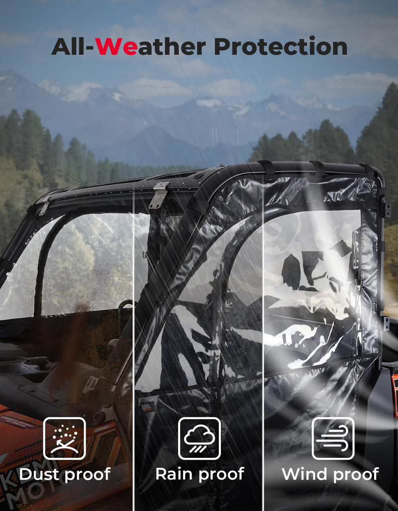 Load image into Gallery viewer, UTV Cab Enclosure Upper Doors for Ranger XP 1000 (2017-2025)
