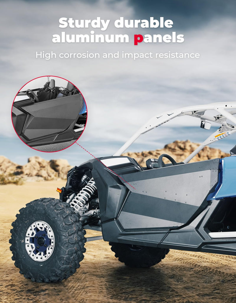 Load image into Gallery viewer, Set of Aluminum Front Full Doors for Can-Am Maverick X3 and X3 Max
