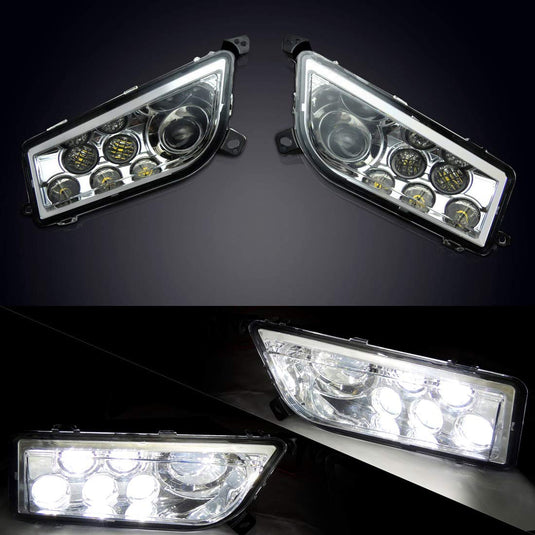 LED Headlight 30W for Polaris RZR XP 1000/Turbo/S 900 2014-2023