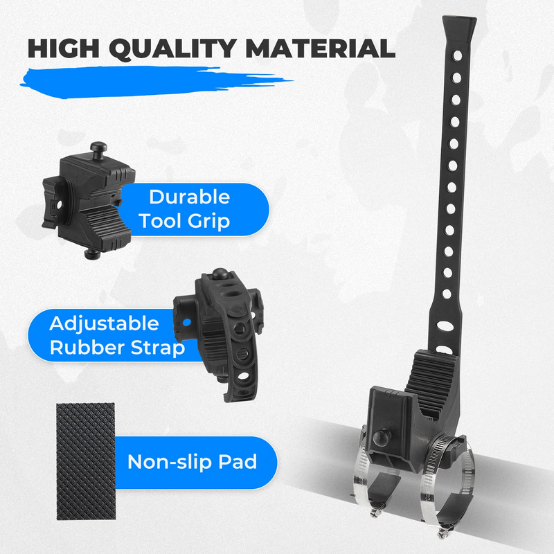 Load image into Gallery viewer, Type B Rubber Tool Clamp Fits 0.75-2.25 Inches Roll Bars
