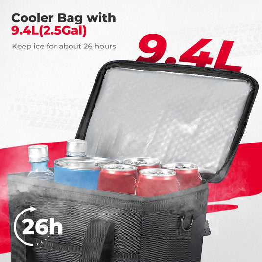 UTV Universial Ice Bag Cooler Bag for Polaris, Can Am, Kawasaki