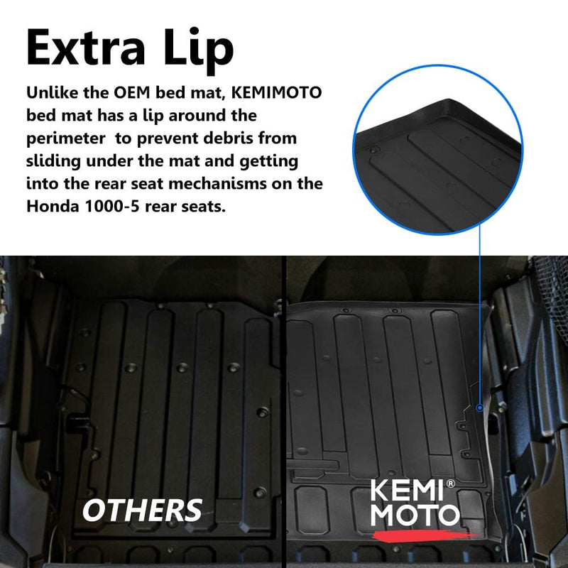 Load image into Gallery viewer, Rubber Bed Mat Liner for Pioneer 1000-5 2016-2025
