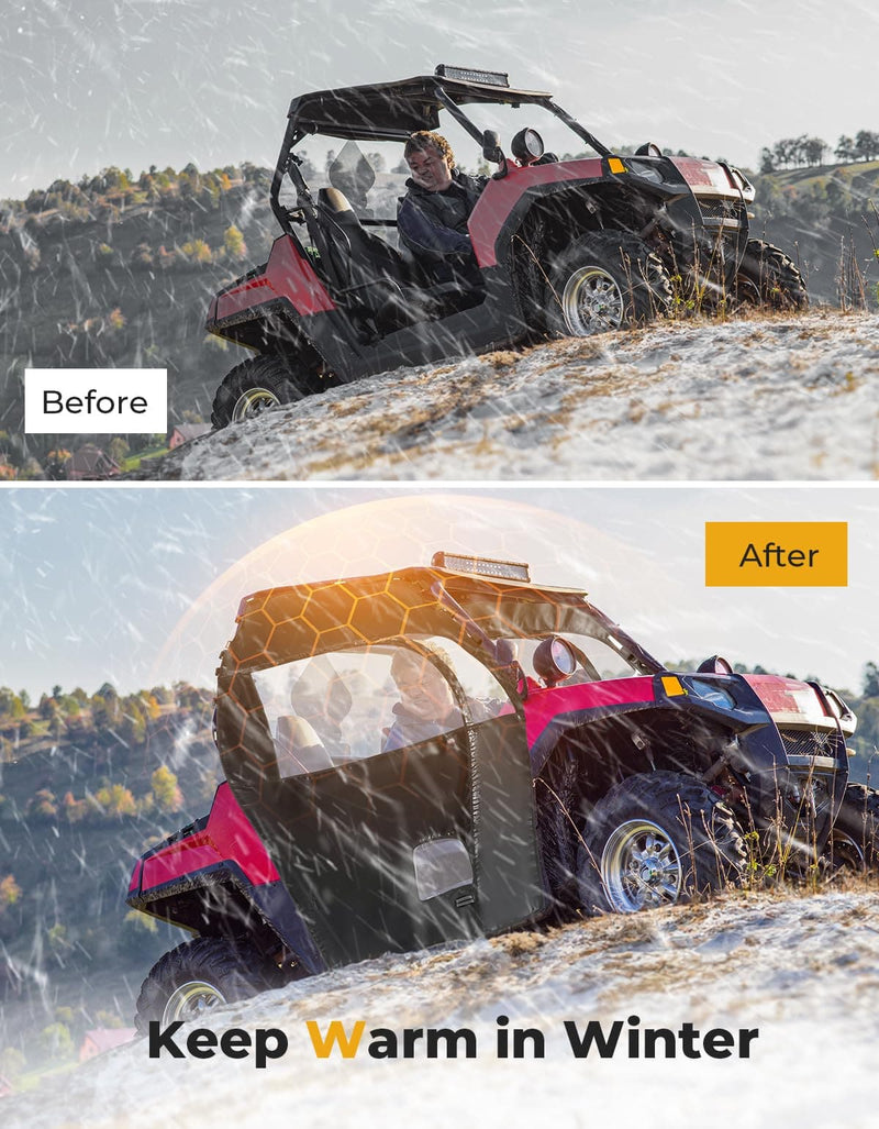Load image into Gallery viewer, UTV Soft Cab Enclosure for RZR 570/Trail 570/800/S 800/900
