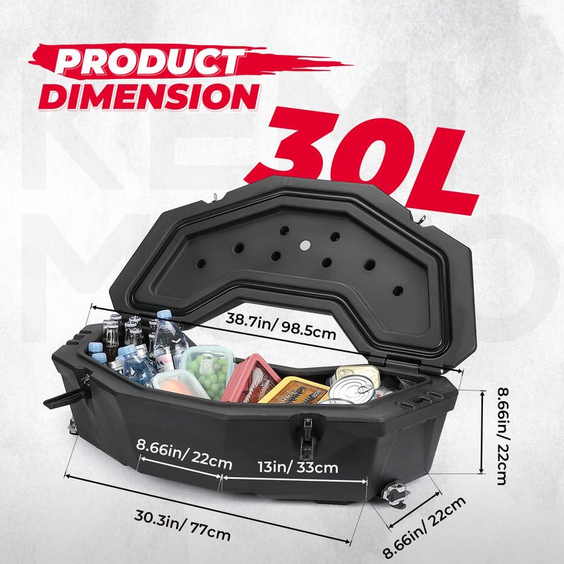 Load image into Gallery viewer, 30L Rear Storage Box for Can-am X3/MAX, Commander, Outlander
