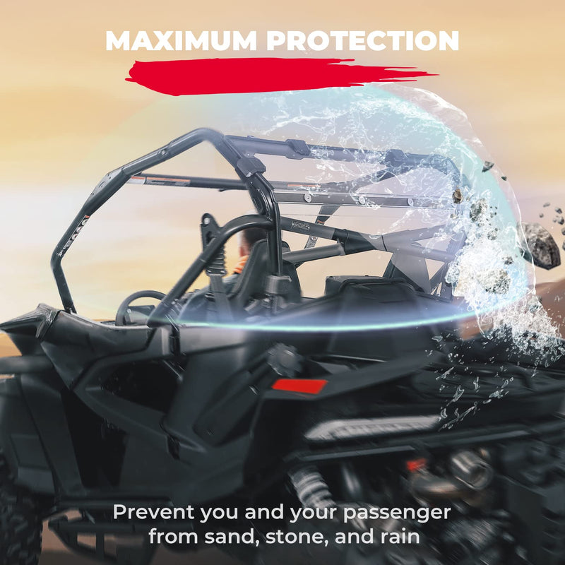Load image into Gallery viewer, Rear Windshield Scratch Resistant for CFMOTO ZForce 950
