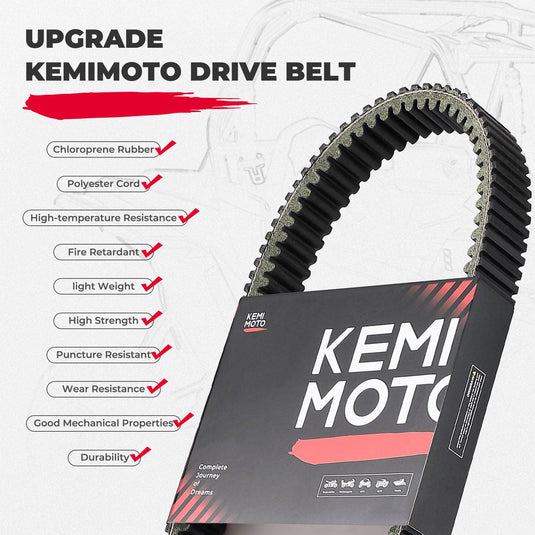 Drive Belt for Polaris General XP 1000/ RZR XP 1000 Heavy Duty