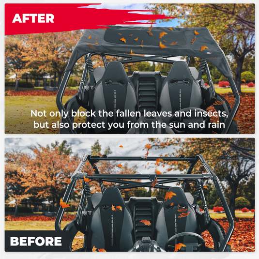 Ventilated Soft Top with Zipper Design for CFMOTO ZFORCE 950
