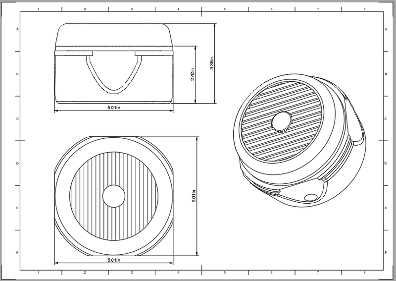 Load image into Gallery viewer, Waterproof Bluetooth 4 inch Slim Speaker Pod Add ons
