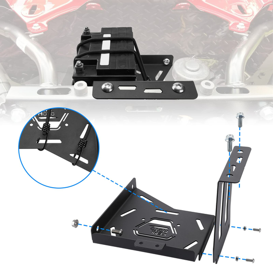 Second Battery Tray Fit Honda Talon