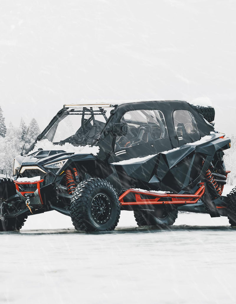 Load image into Gallery viewer, Soft Upper Door Cab Enclosure Set for Polaris RZR PRO XP 4/Turbo R 4
