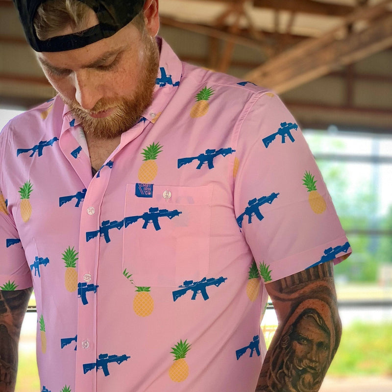 Load image into Gallery viewer, LIGHT WEIGHT BUTTON UP SHORT SLEEVE
