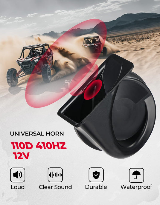 Universal Plug & Play Turn Signal Kit With Rocker Switch & 110D Horn