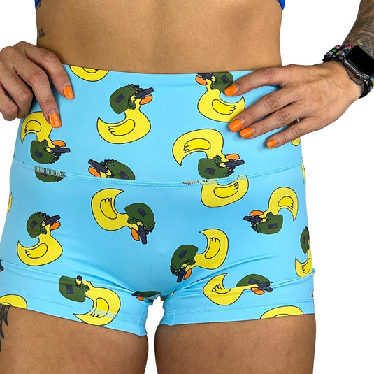 Ladies Seamless Front Performance Training Shorts V3