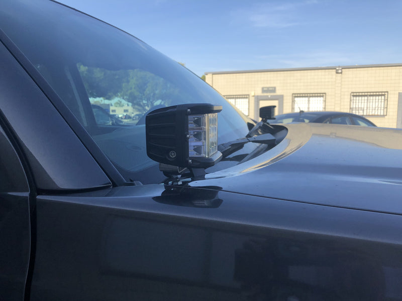 Load image into Gallery viewer, Low Profile Ditch Light Brackets Kit For 2016-2023 Toyota Tacoma
