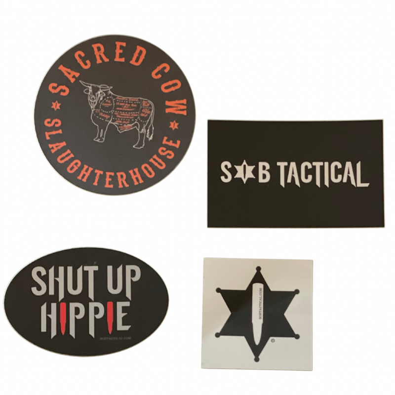 Load image into Gallery viewer, SOB Tactical Stickers - Cool, High-Quality Decals for Any Surface
