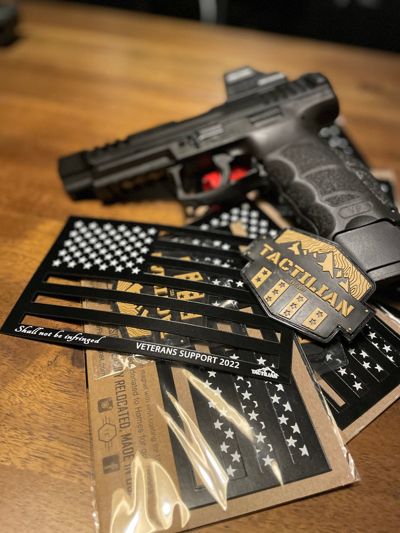 Load image into Gallery viewer, Tactilian Coyote Tan Stars and Stripes PVC Patch
