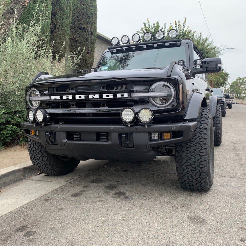 Load image into Gallery viewer, 2021+ Ford Bronco Dual Pod Fog Light Mounting Bracket
