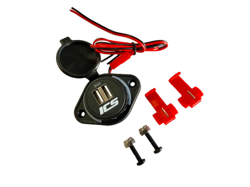 ICS Dual QC 3.0 USB Charger